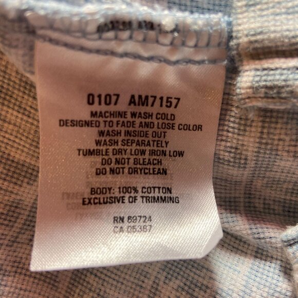 Columbia Men's Button Down Cotton Shirt Size Medium Tropical Print Short Sleeve - Picture 9 of 10